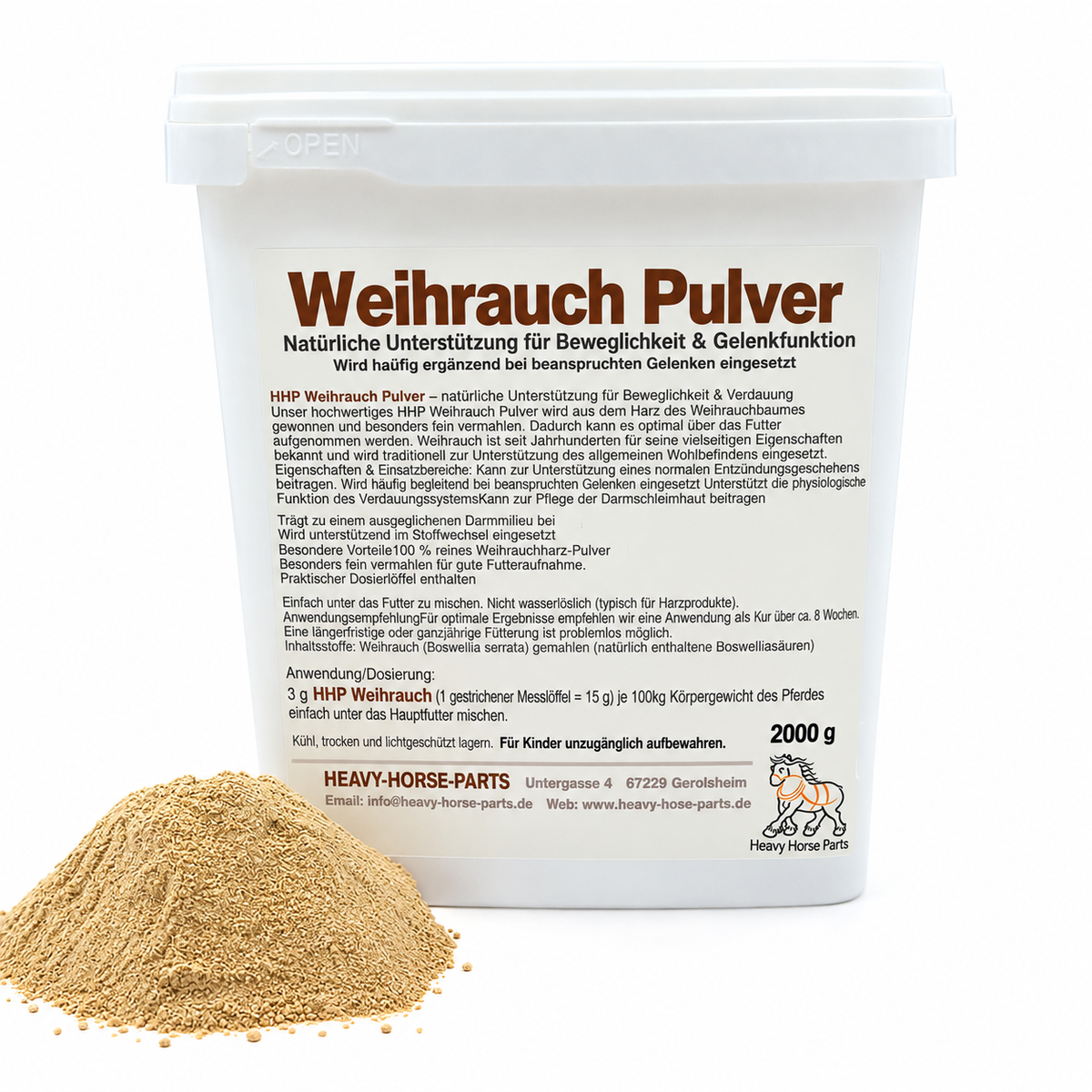 Weihrauch Pulver