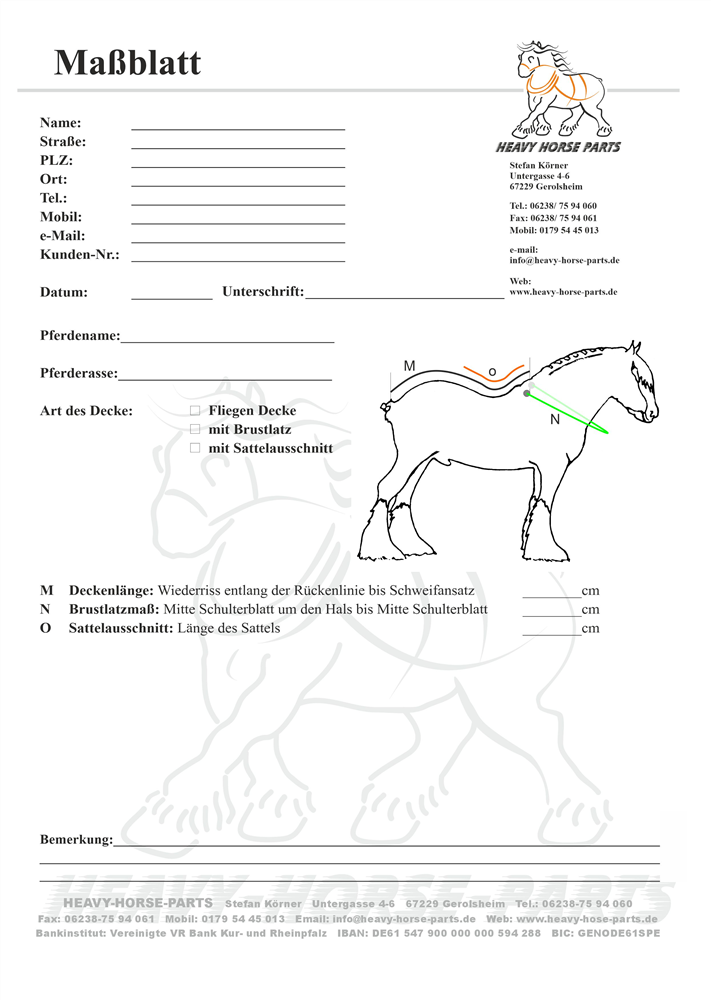 Fliegennetz Brustlatz für Arbeits-, Fahr- und Reitbetrieb