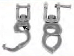 Safety Open Schäkel Paar