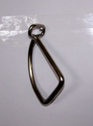 Leinenführungsring mit Riemchen für Kopfstück