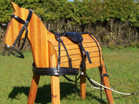 HHP Einspänner-Brustblatt-Rücke Arbeitsgeschirr mit gefaltetem Brustblatt, Leder