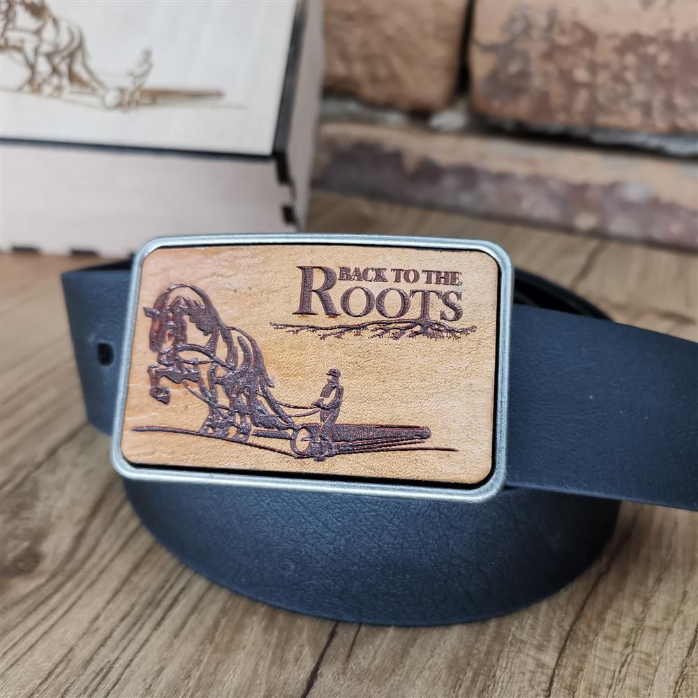 Gürtel "Rücker Back to the Roots" mit Echtleder Inlay