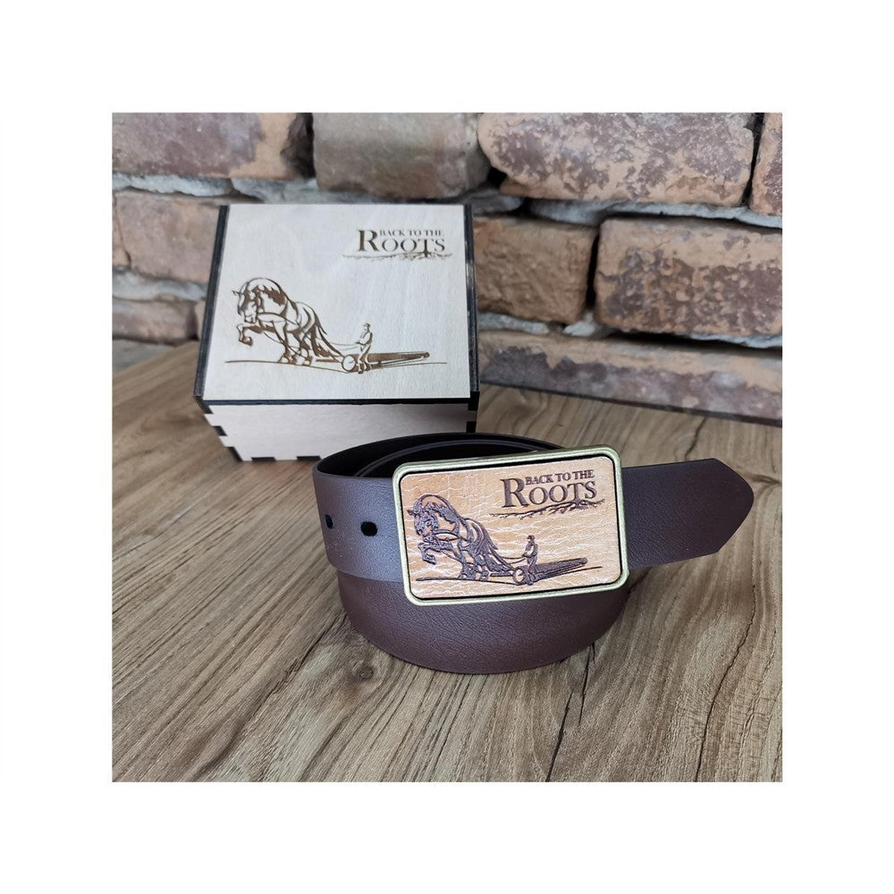 Gürtel "Rücker Back to the Roots" mit Echtleder Inlay