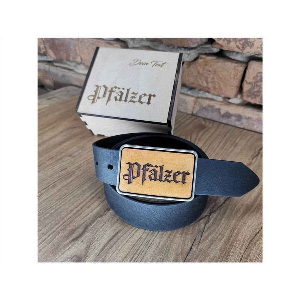 Gürtel "Pfälzer" mit Echtleder Inlay