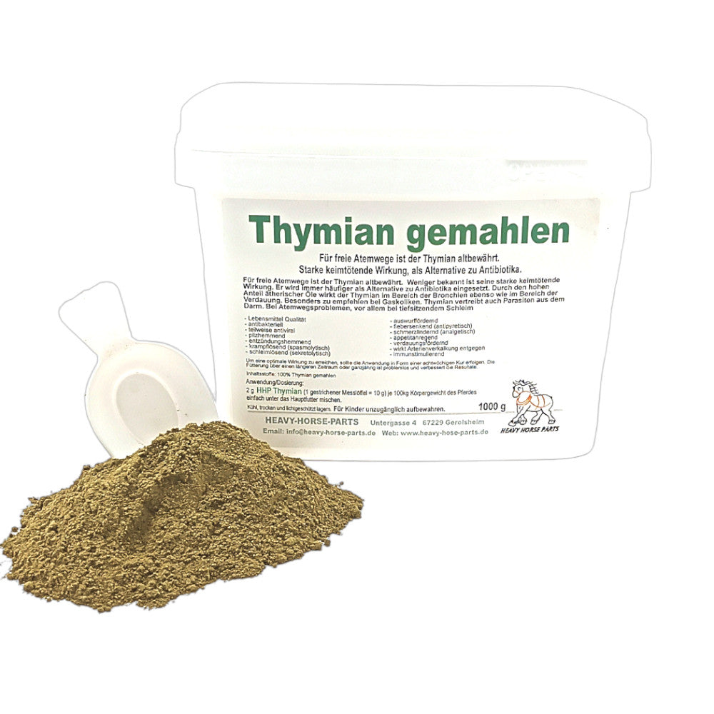 Thymian gemahlen