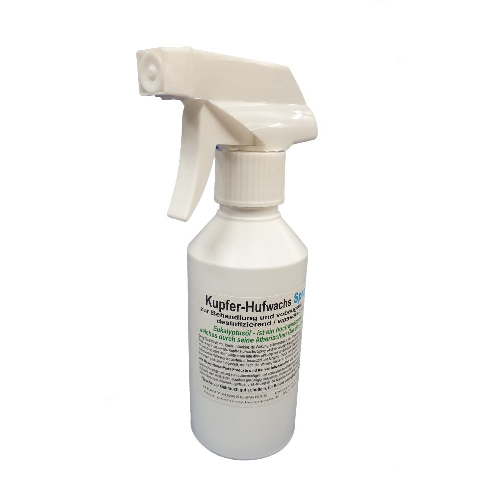 Kupfer-Hufwachs Spray mit Eukalyptus