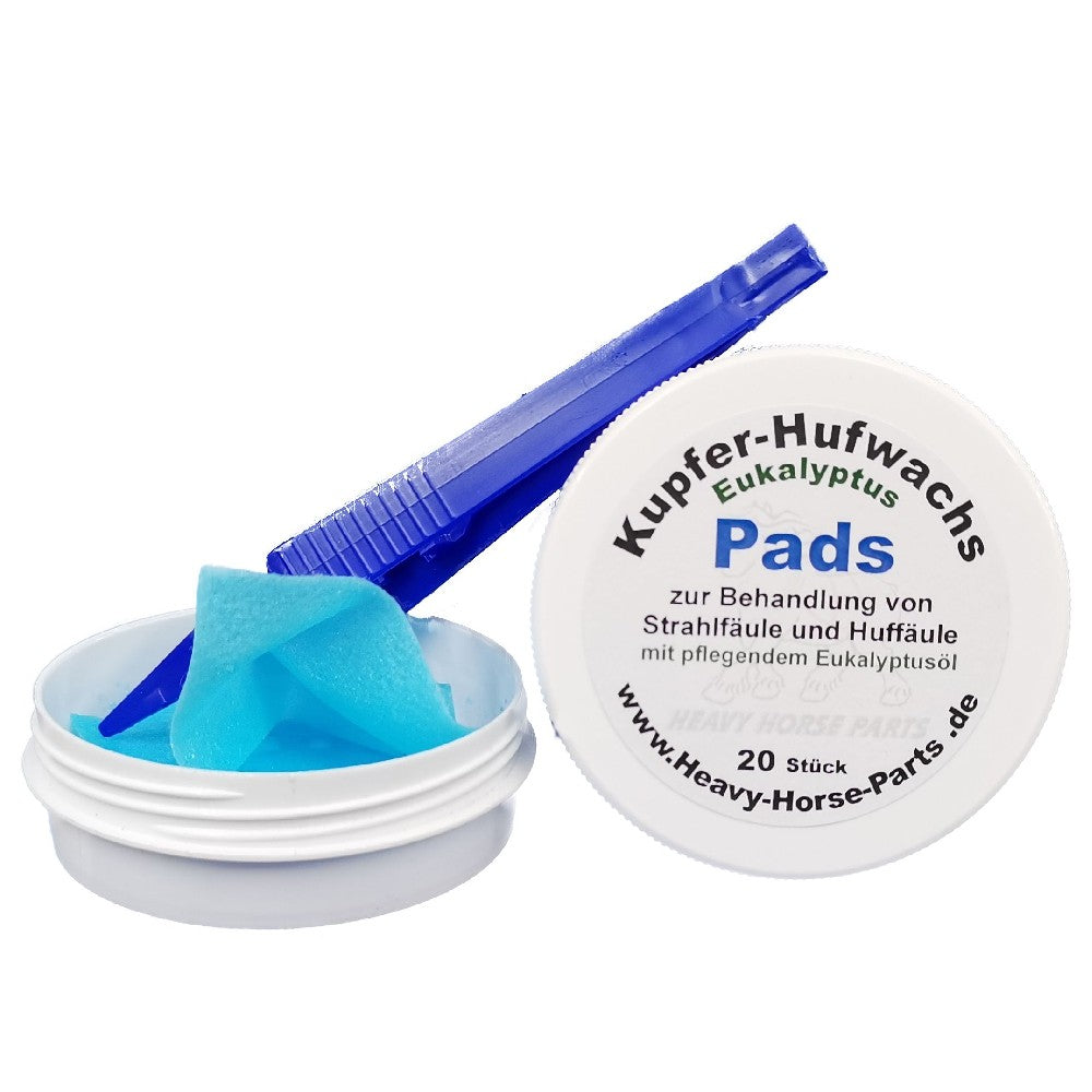 Kupfer-Hufwachs PADS mit Eukalyptus