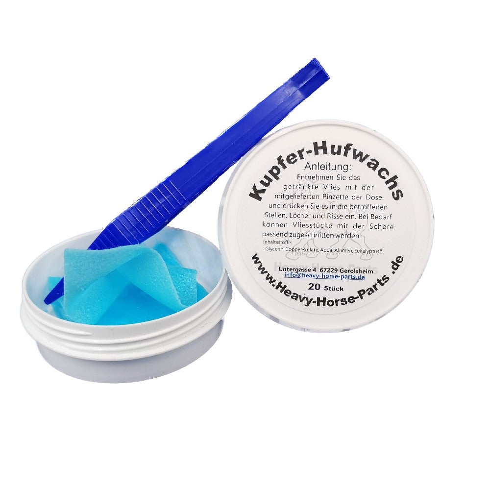 Kupfer-Hufwachs PADS mit Eukalyptus