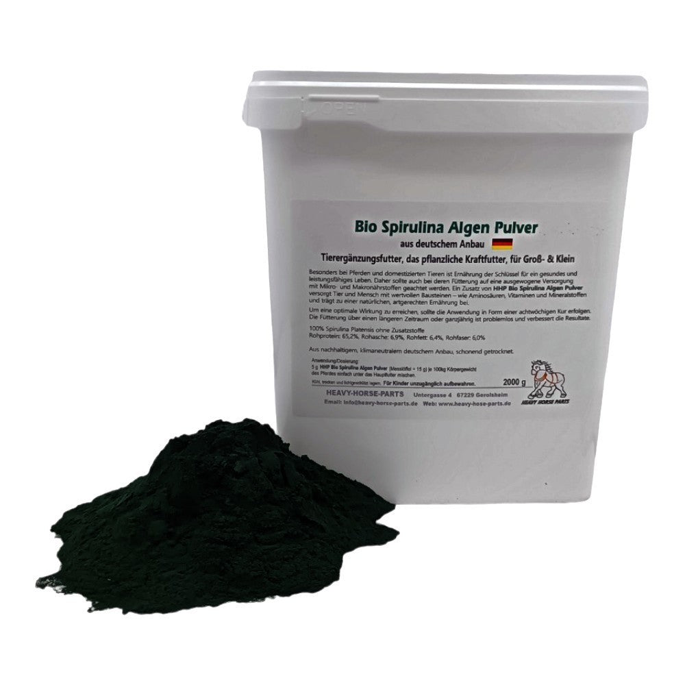 Bio Spirulina Algen Pulver
