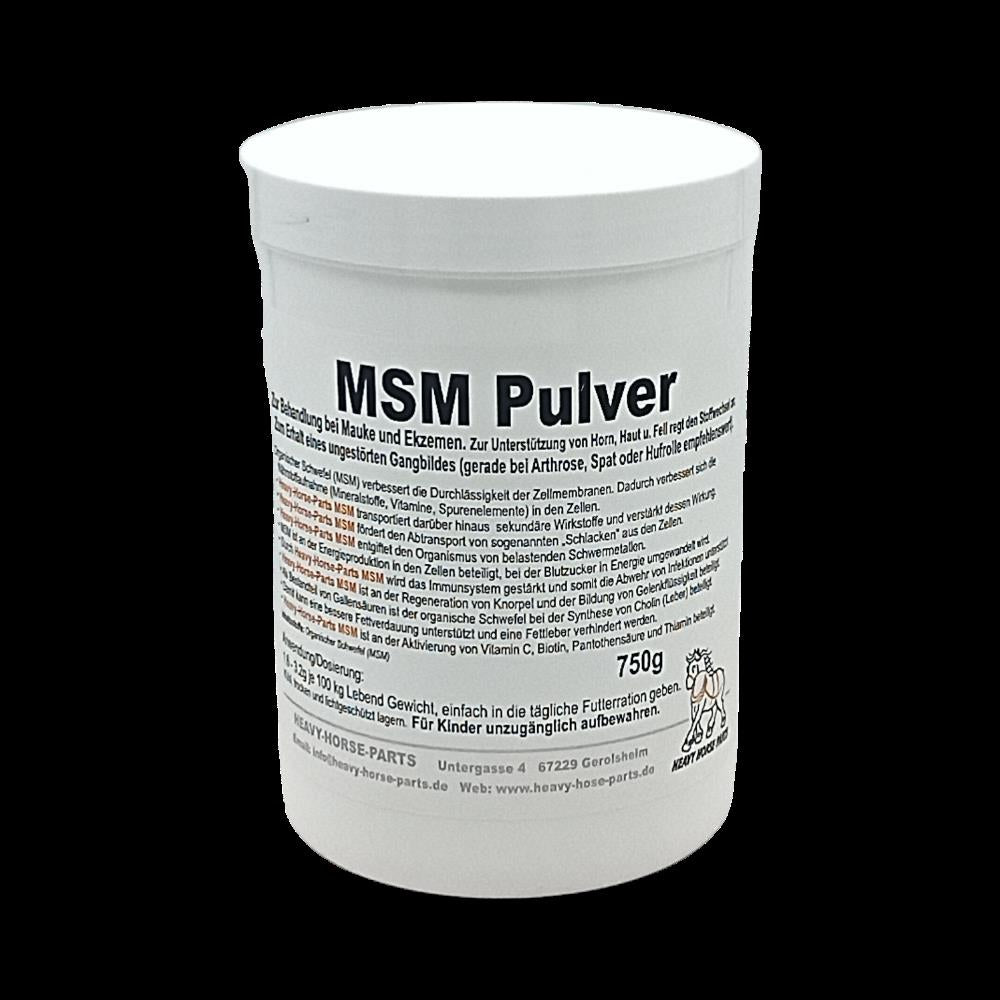 MSM Pulver 750g Heavy-Horse-Parts